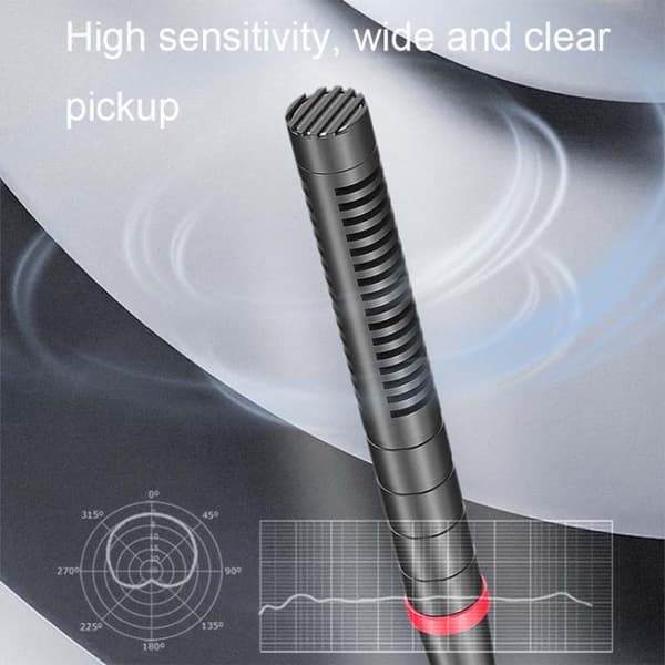 WH12 USB-laddning Smart brusreducerande trådlös konferensmikrofon, Spec: 1 för 2