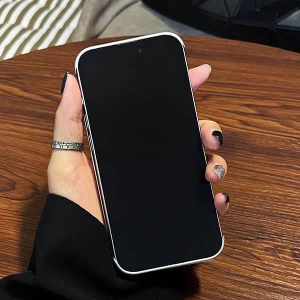 iPhone 16 Pro Max Frameless Aromaterapi MagSafe Magnetisk PC Skal Guld