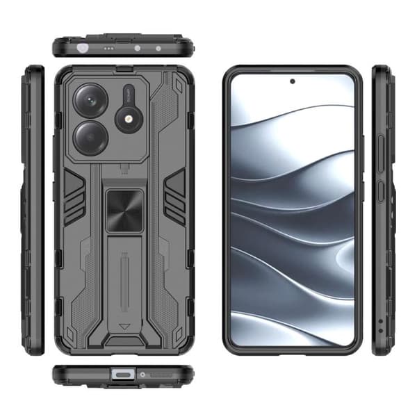 Redmi Note 14 5G Supersonic PC + TPU Mobilskal Svart