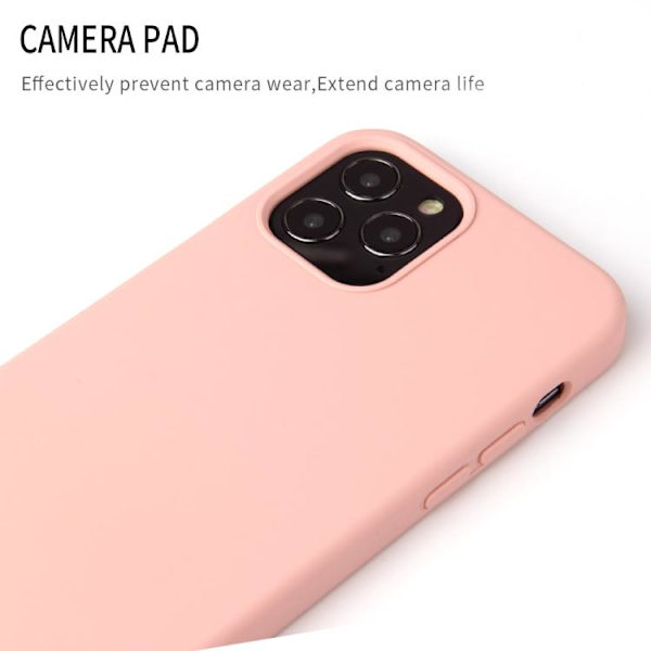 iPhone 17 Pro Liquid Silicone Skal Vit