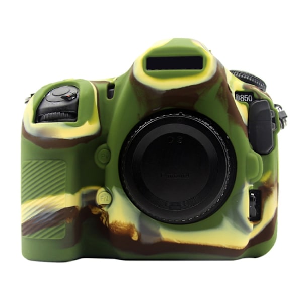 Mjukt silikonfodral för Nikon D850 Grön