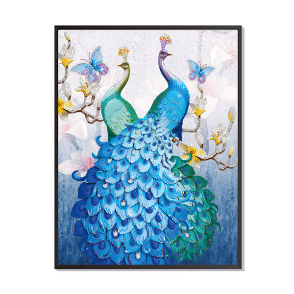 5D DIY Diamond painting - Peacock