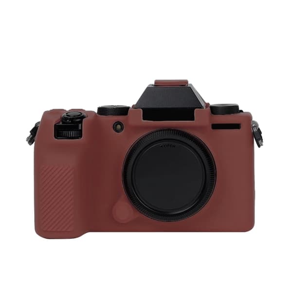 Mjukt silikonfodral för FUJIFILM X-S10 Kaffe