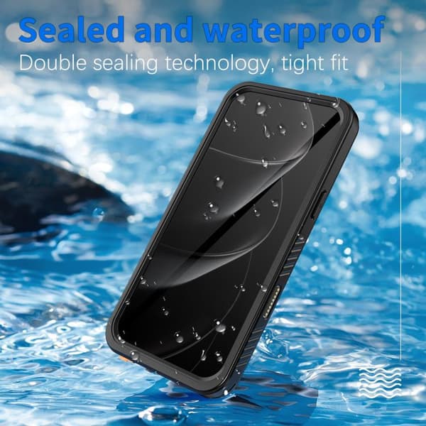 iPhone 18 Pro Max / iPhone 17 Pro Max Skal - RedPepper Vattentät Telefonfodral