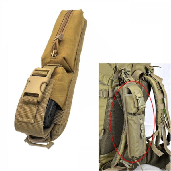 Ryggsäck för utomhussporter, axelremsväska för telefon, diverse kit Kaki