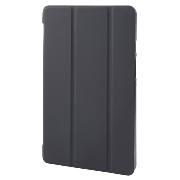 Samsung Galaxy Tab A9 / A11 Tri-fold TPU Läderfodral Svart