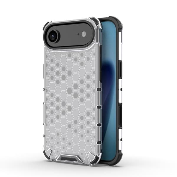 iPhone 17 Air Skal Honeycomb Stötsäker Vit