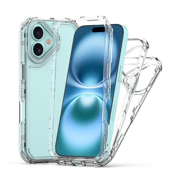 iPhone 17 Skal - Akryl Transparent