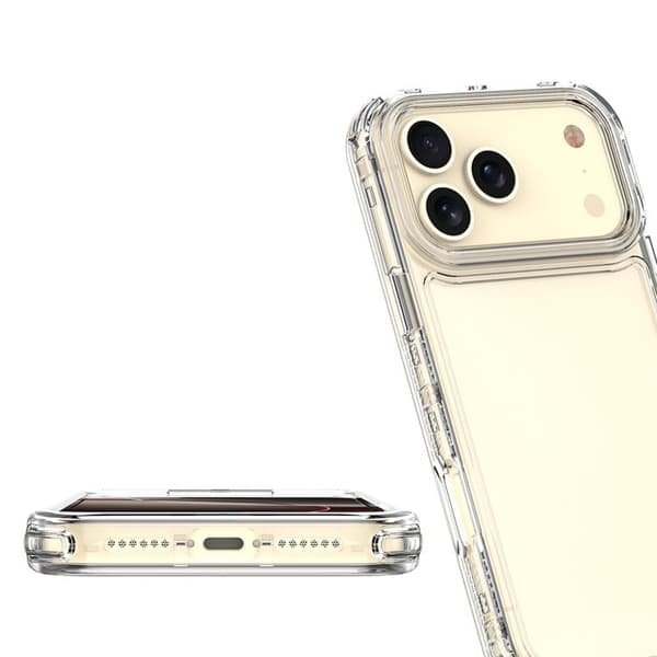 iPhone 18 Pro / iPhone 17 Pro Skal - Akryl Transparent