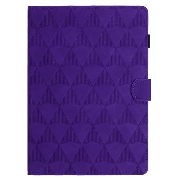 Samsung Galaxy Tab S6 Lite P610 Diamond Textured Leather Case Lila