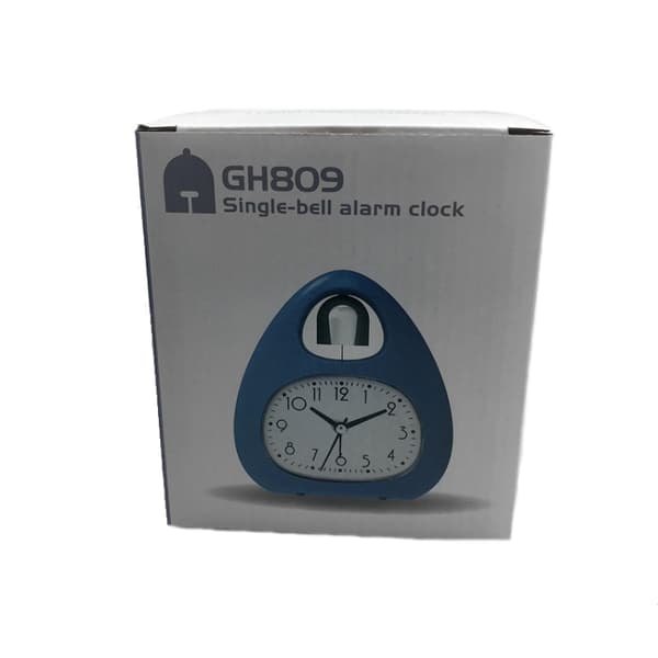 GH809 Äggformad skrivbordsväckarklocka för barn, sängklocka med söt klocka (grön)