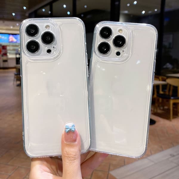 iPhone 18 Pro Max / iPhone 17 Pro Max Skal - TPU med Stötabsorberande Skydd Svart