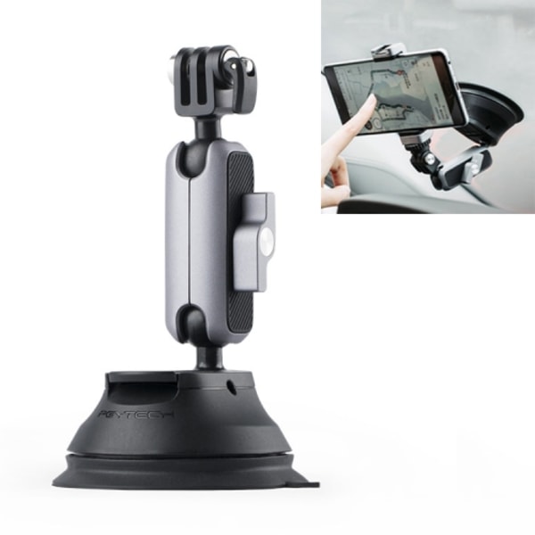 PGYTECH P-GM-132 Action Camera Sugkopp Telefonhållare för DJI Osmo Action & GoPro 8/7