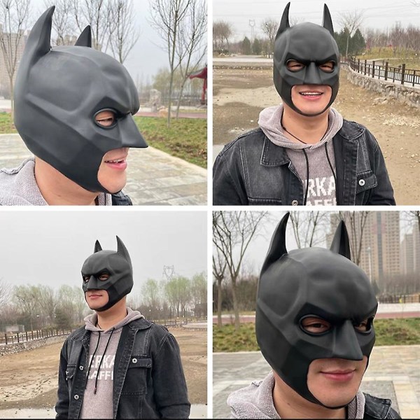Men's Batman V Superman: Dawn Of Justice Adults Cosplay Half Mask Halloween Party Carnival rekvisita