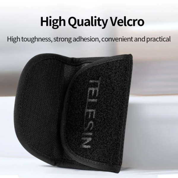TELESIN Ryggsäck Axelrem Fäste Mount för GoPro Hero / Insta360 / SJCAM / DJI Action Tillbehör, Spec: Endast Remfäste