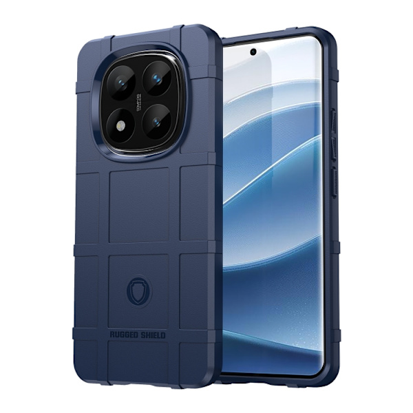 Redmi Note 14 Pro+ 5G - Full Coverage Stöttålig TPU Mobilskal Blå