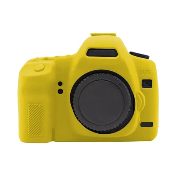 Mjukt silikonfodral för Canon EOS 5D Mark II Gul