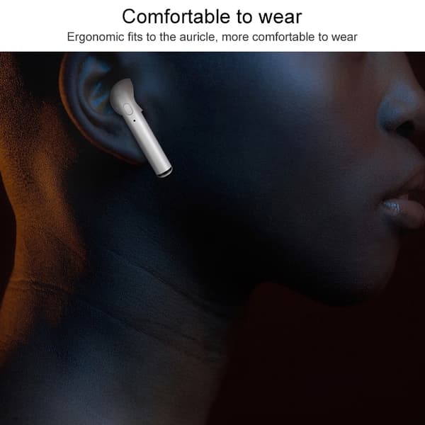 I7s Binaural Trådlösa Bluetooth-headset TWS-hörlurar med laddningsfack Plätering 4