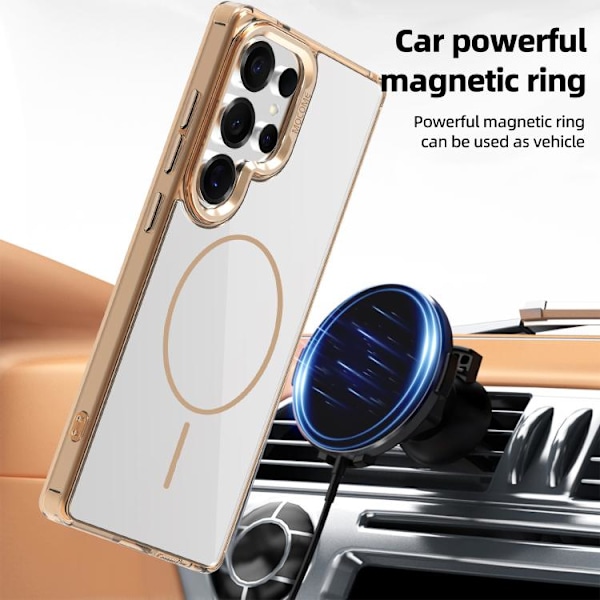 Samsung Galaxy A56 Skal Star Shield Thin Circle MagSafe Blå