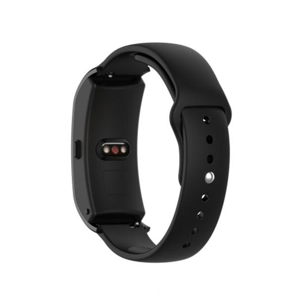 För Garmin Vivomove 3s / 4s 18 mm omvänt spänne silikon watch Black Small Code