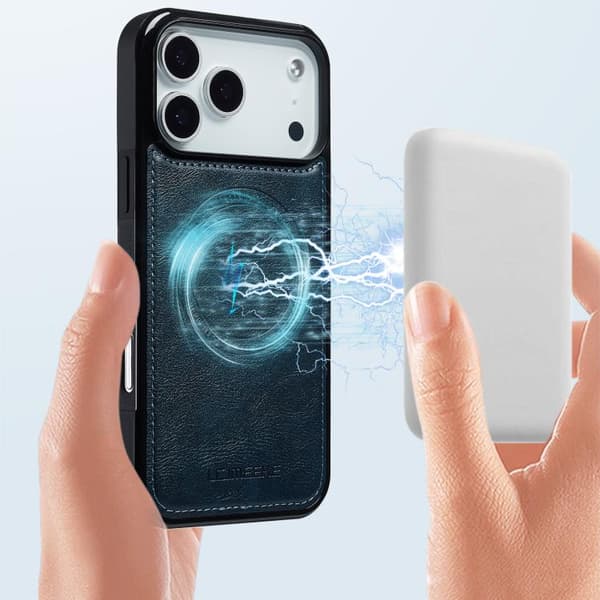 iPhone 17 Pro Max Skal med MagSafe från LC.IMEEKE Blå