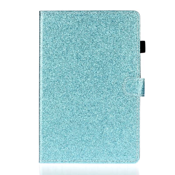 Samsung Galaxy Tab A8 10.5 (2021) Glitter Läderfodral Blå