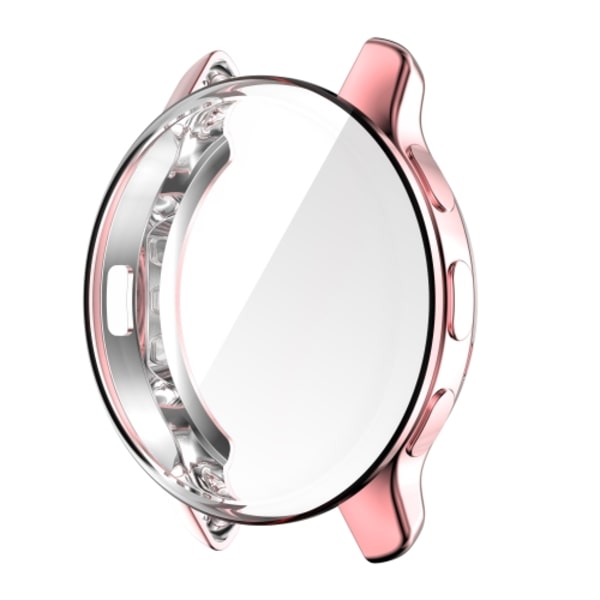 För Garmin Venu 2 Plus Full Coverage TPU galvanisering watch Pink