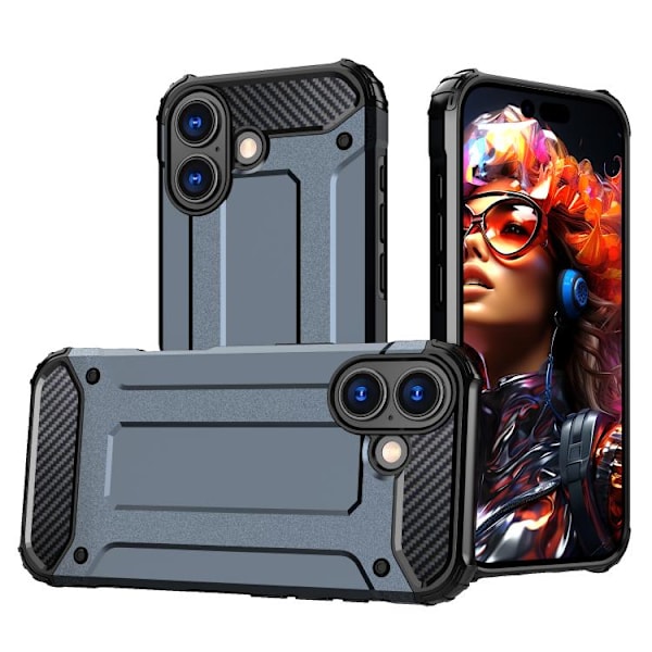 iPhone 17 Magic Armor TPU Skal Marinblå