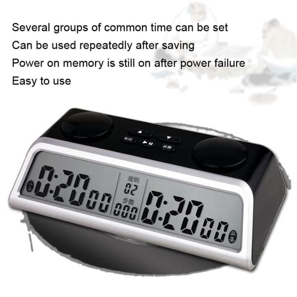 YS YS-903 Go Schackklocka Timer Rösttävling Internationell Schackklocka