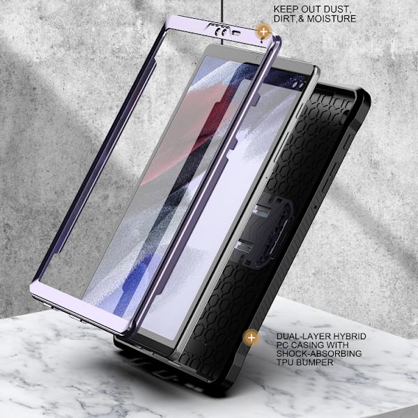 Samsung Galaxy Tab A7 Lite Skyddsfodral Explorer Lila