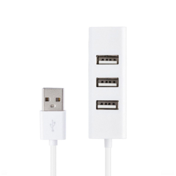 USB 2.0 Hub med 4 portar för Apple-datorer (Vit)