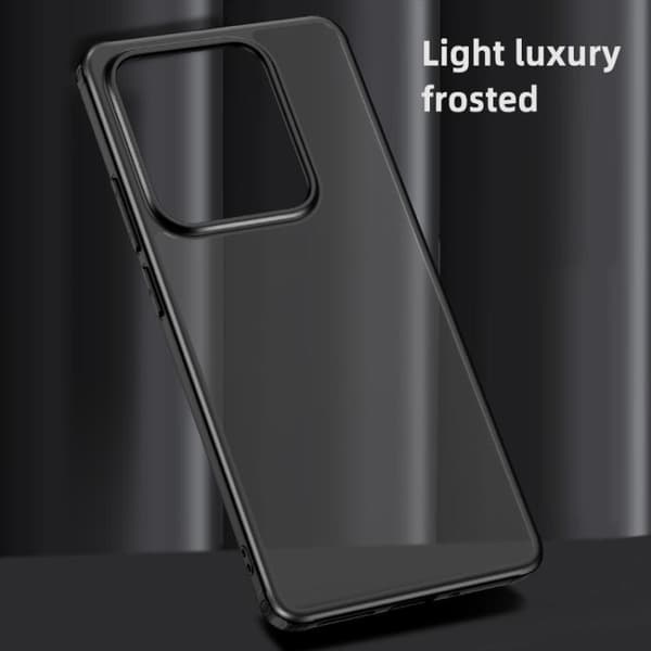 Redmi Note 14S 4G - Armor Clear TPU Hybrid PC Mobilskal Rosa