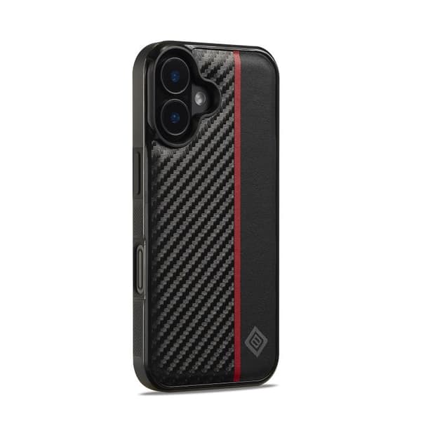 iPhone 17 Skal - kolfibertextur, 3 - 1 Stötsäker