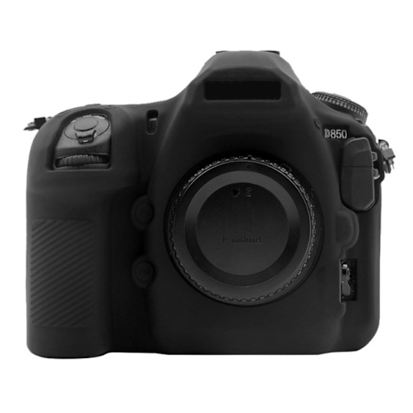 Mjukt silikonfodral för Nikon D850 Svart