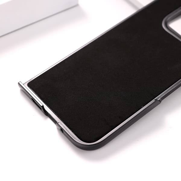 för Pixel 9 Pro Fold Skal med MagSafe Magnetisk Tygtextur Purpur