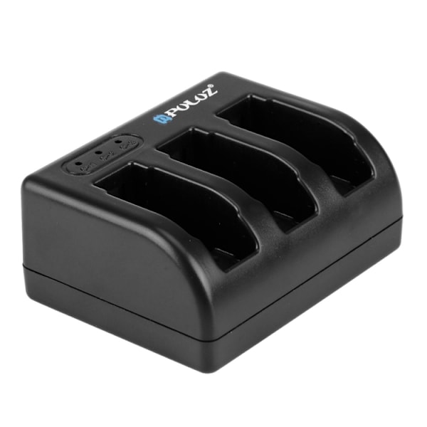 4 i 1 AHDBT-501 3.85V 1220mAh batteri + AHDBT-501 3-kanals batteriladdare + nätförvaringsväska + batteriförvaringslådor för GoPro HERO7 /6 /5