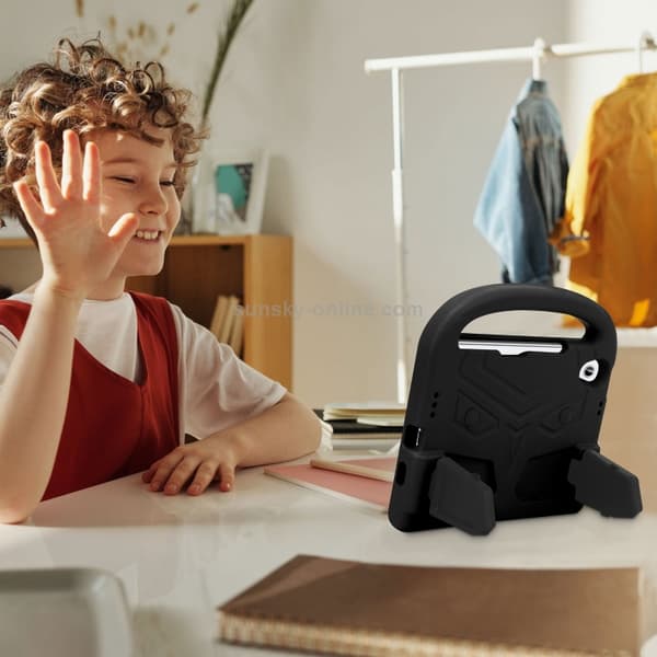 iPad mini 6 / mini 2024 Skal i Sparrow Stil av EVA Material för Barn - Stöttålig Tablet Case Svart