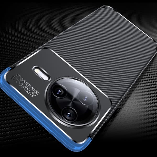 Redmi K80 Pro - Stötsäker TPU fodral med Kolfibertextur