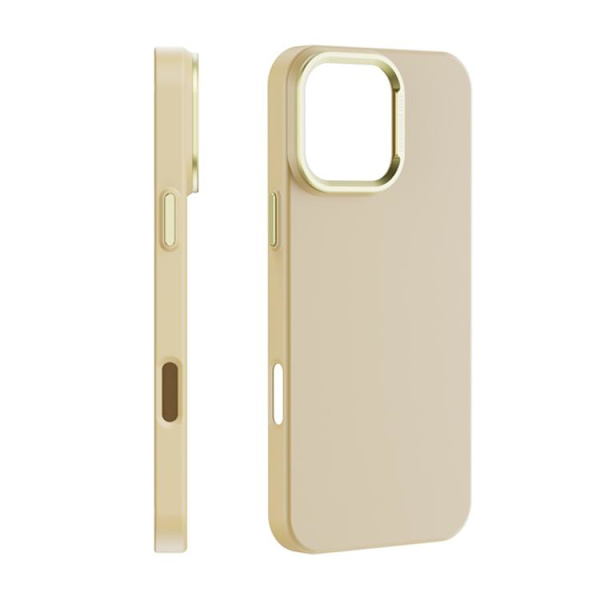 iPhone 16 Pro Max Flocking MagSafe Magnetisk Skal Brons