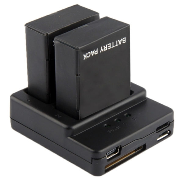 Batteriladdare för GoPro Hero 3+ / 3 (AHDBT-301, AHDBT-302)