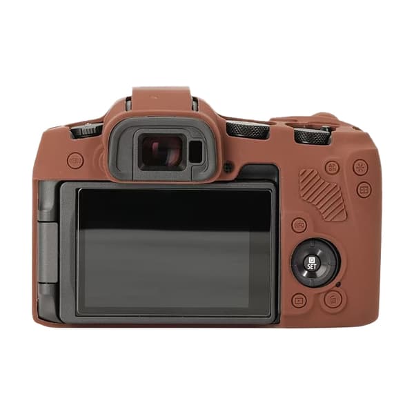 Mjukt silikonfodral för Canon EOS R8 Kaffe
