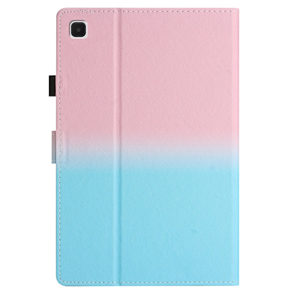 Samsung Galaxy Tab S6 Lite SM-P610 Gradient Läderfodral Rosa Blå