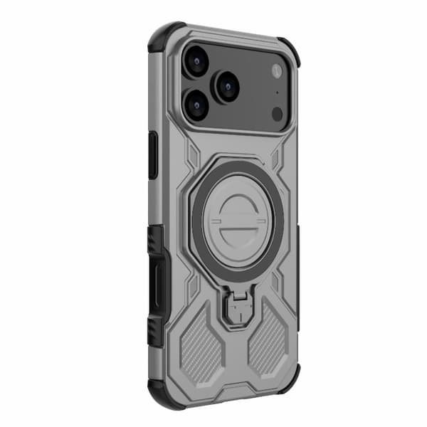 iPhone 18 Pro Max / iPhone 17 Pro Max Skal - Solid Färg med MagSafe Magnetisk TPU+PC Grå