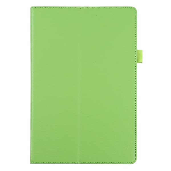 Samsung Galaxy Tab A8 10.5 (2021) Litchi Textur Läderfodral Grön