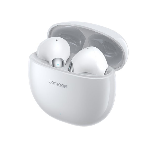 JOYROOM JR-PB1 Jpods Dubbla mikrofon ENC samtalsbrusreducering Bluetooth-hörlurar Vit