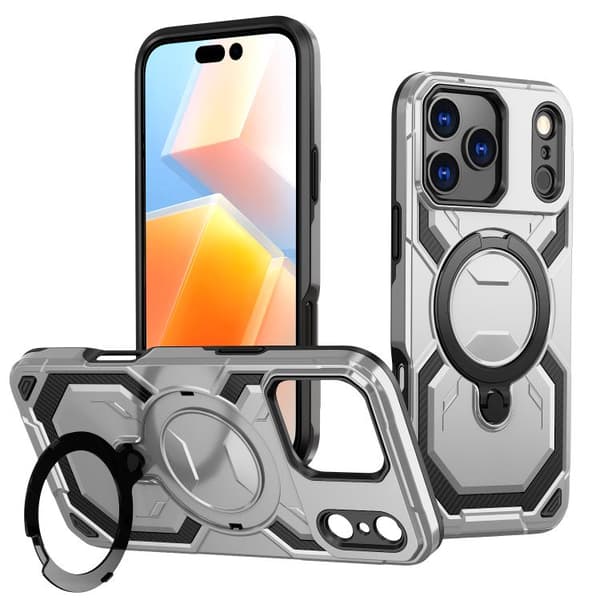 iPhone 18 Pro Max / iPhone 17 Pro Max Skal med Kylning och MagSafe Grå