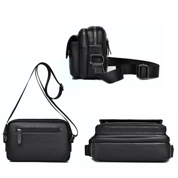WEIXIER Fritids Retro Herr Mobiltelefon Väska Axelväska Resväska Messenger Bag