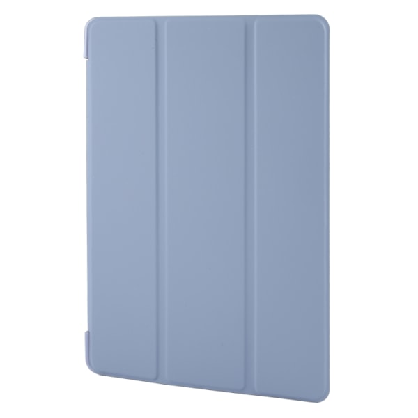 Samsung Galaxy Tab A9+ Skal i TPU Läder med Tri-fold Flip Lavendelgrå
