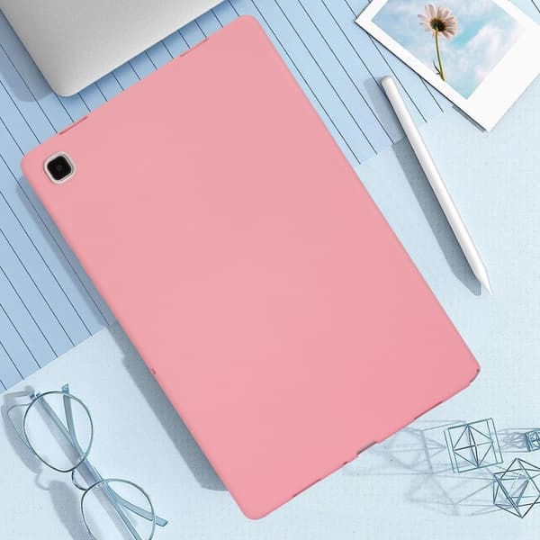 Samsung Galaxy Tab A7 Lite / T220 Oljespray TPU-skal, hudvänligt Rosa