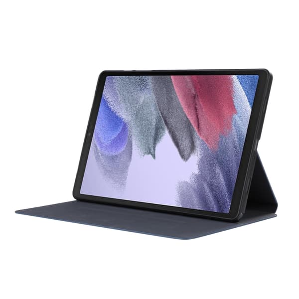 Samsung Galaxy Tab A9+ / A11+ skyddande läderfodral Mörkblå